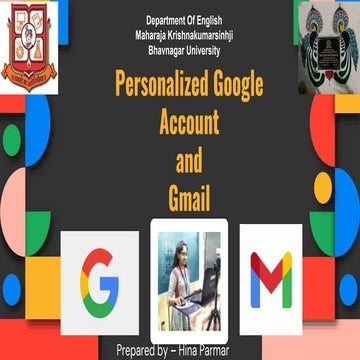 ICT Workshop  'Google Account and Gmail'