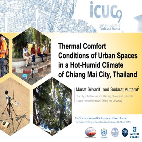 Thermal comfort conditions of urban spaces in a hot-humid climate of ...