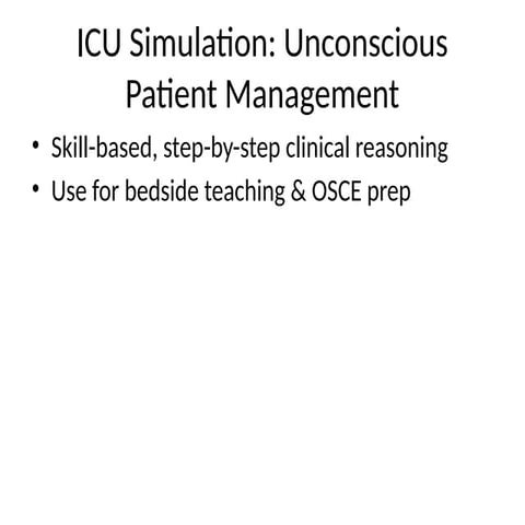 Clinical presentation on posterior circulation stroke | PPTX