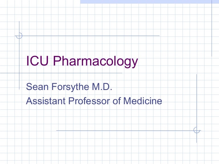 Icu pharm case