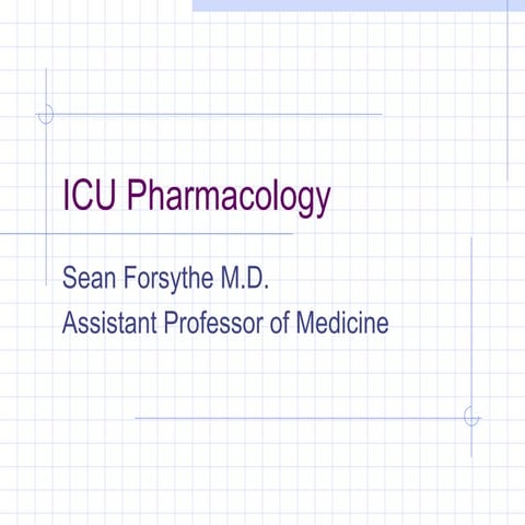 Icu pharm case | PPT