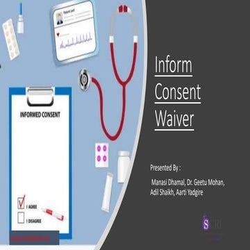 IC Waiver in Clinical Trials I Clinical Research.pptx