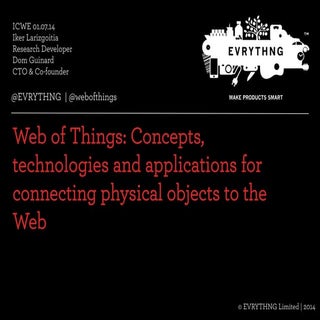 EVRYTHNG: Concepts, technologies an...