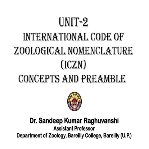 ICZN and its global responsibility and functions.pptx