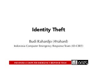 Identity Theft