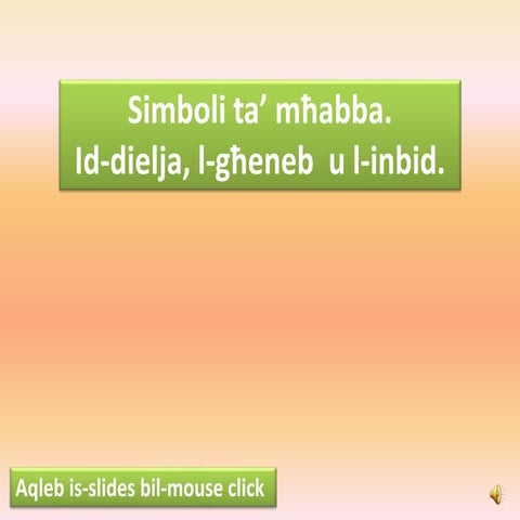 Id dielja u l-inbid | PPSX