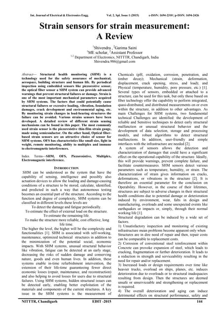 Autonomous sensor nodes for Structural Health Monitoring of bridges ...