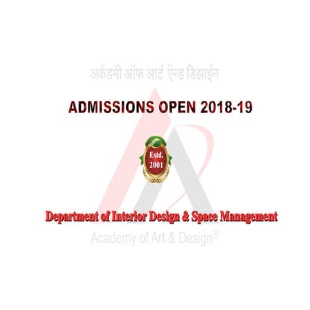 Academy of art & design® estd. 2001 - institute of interior design ...