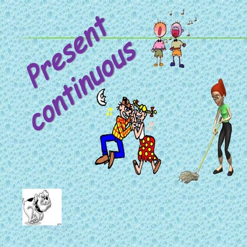 presente continuo