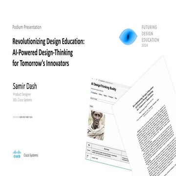 Presentation Deck: Revolutionizing Design Education: AI-Powered Design-Thinking for Tomorrow's Innovators