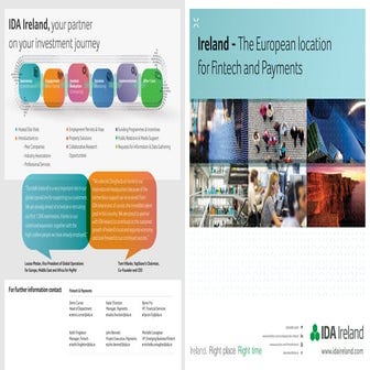 Ireland's FDI locations 2014 - Infographic | PDF