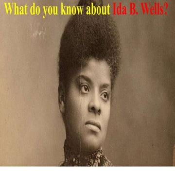 Ida B. Wells