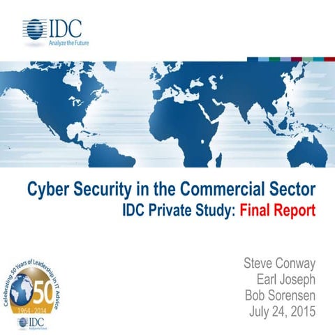 IDC Best Practices in Private Sector Cyber Security