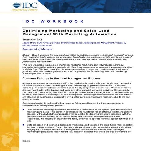 Idc marketing-automation-workbook
