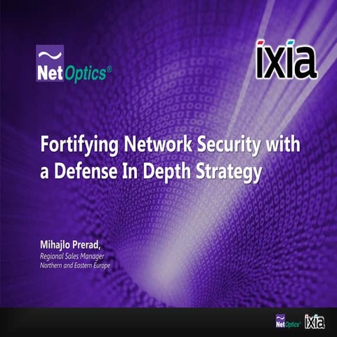 Fortifying Network Security with a Defense In Depth Strategy - IDC Romania preso