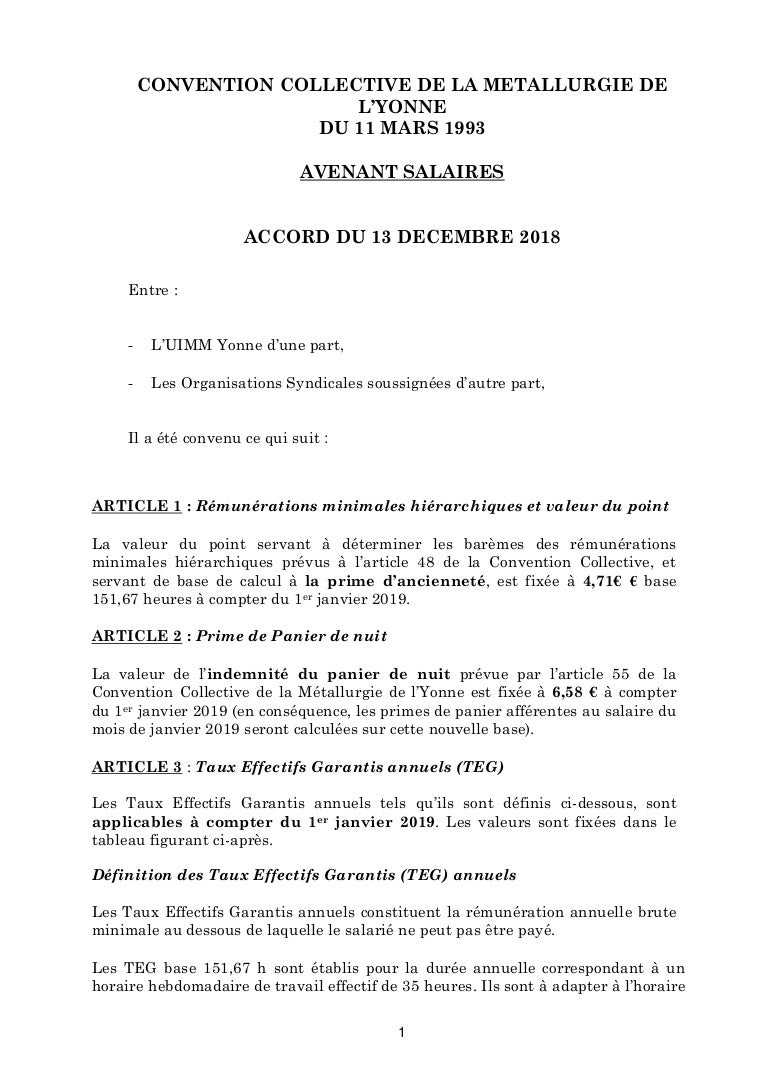Modèle Avenant Contrat De Travail Augmentation Salaire Word
