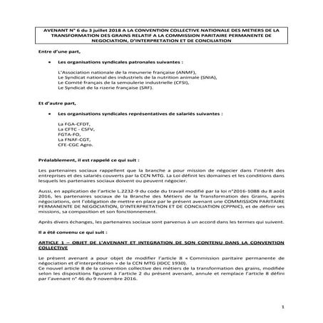 Example of contract (french) | DOCX