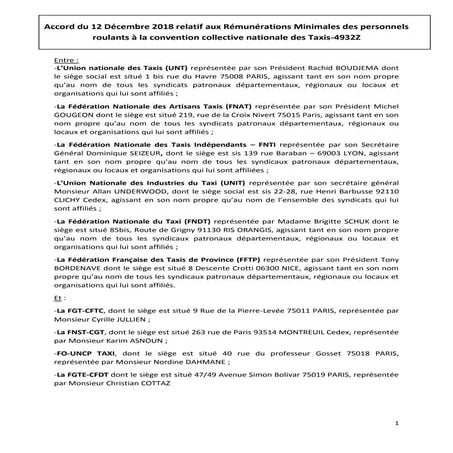 Idcc 2219 accord salaires