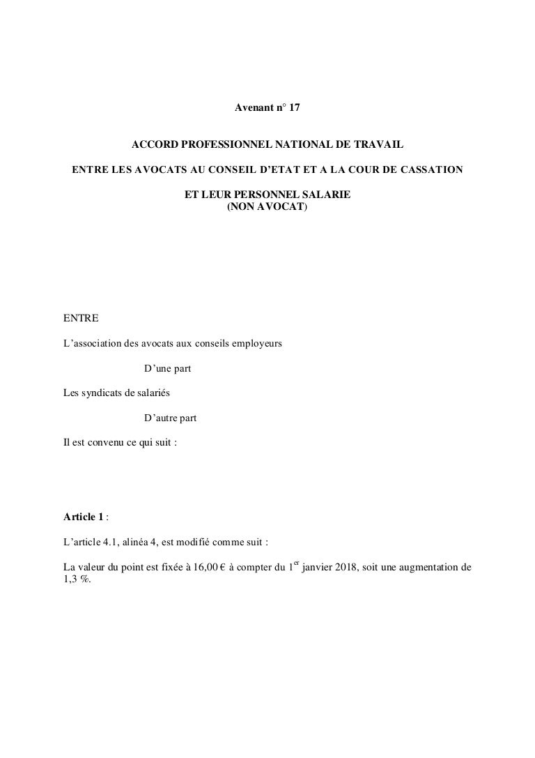 Modèle Avenant Contrat De Travail Augmentation Salaire Word