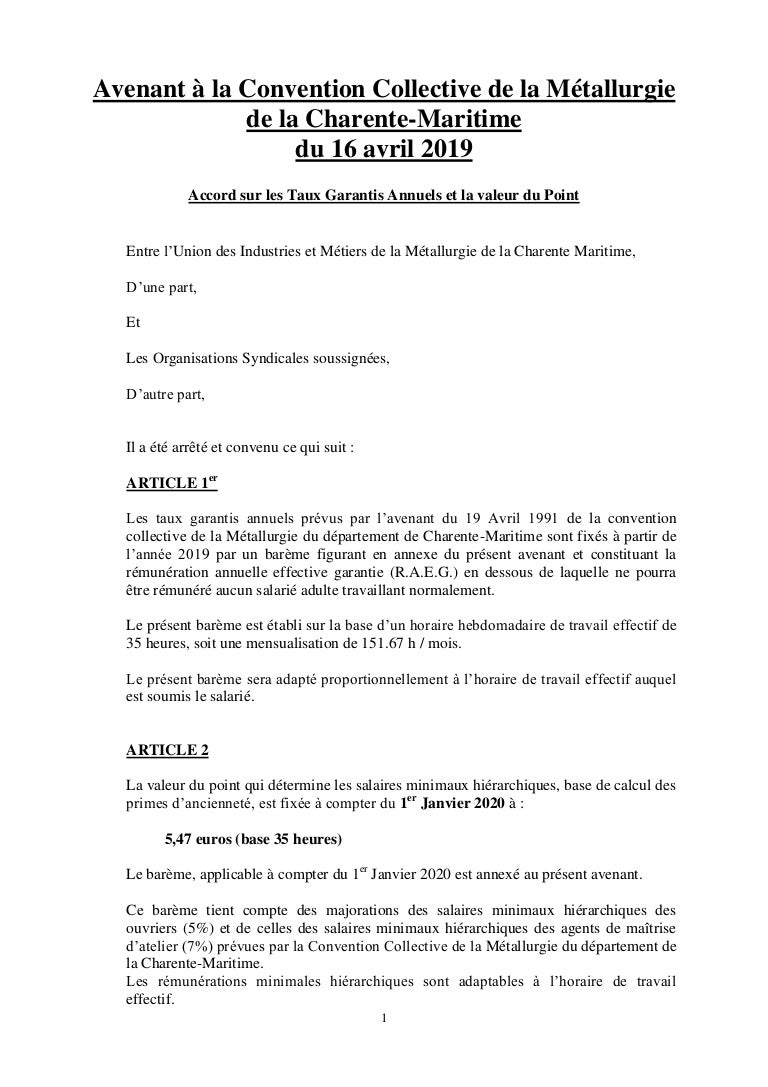 Modèle Avenant Contrat De Travail Augmentation Salaire Word