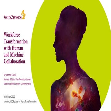 Dr Bonnie Cheuk IDC Future of Work Keynote: Workforce Transformation Human Ma...