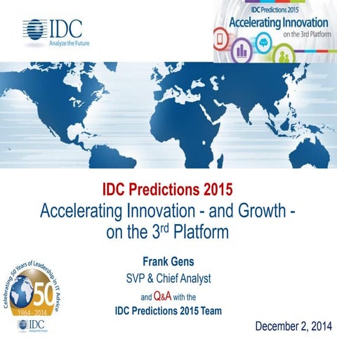 Idc predictions 2015