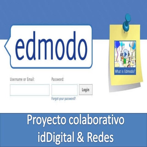 Proyecto Edmodo :idDigital y Redes