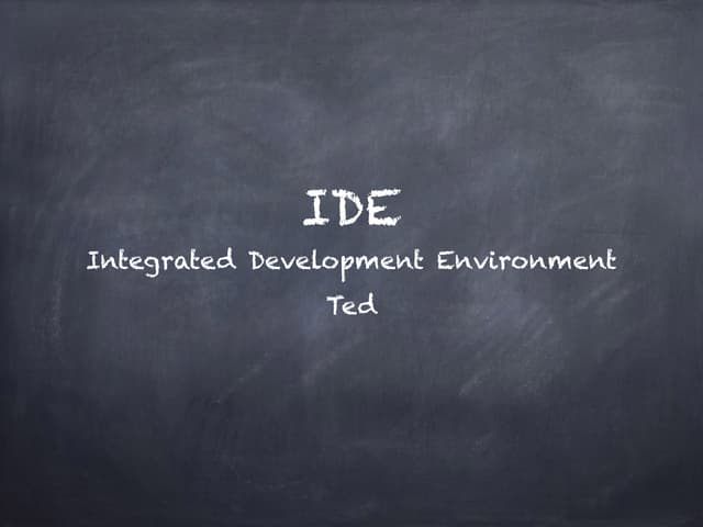 Ide