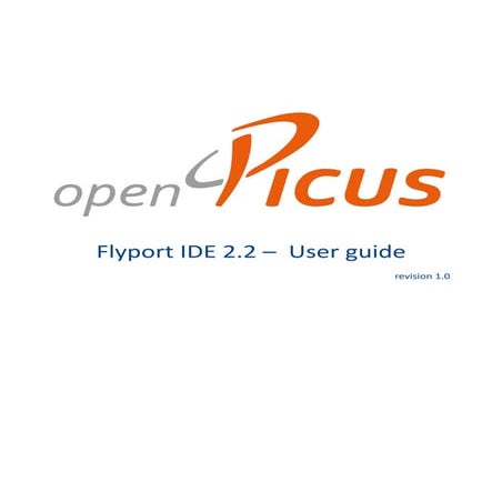 Flyport IDE 2.2  user guide - rev1.0