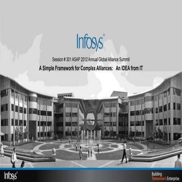 Idea - A simple framework for complex alliances, an idea by IT