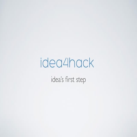 Idea4hack