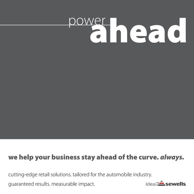 idea7 Sewells Corporate Profile