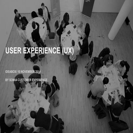 User Experience Mentoring (Ideabox Indonesia)