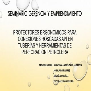 Idea de negocio seminario G Y E Los...