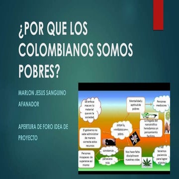 Idea de proyecto foro 1
