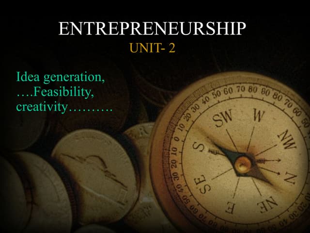 Idea generation