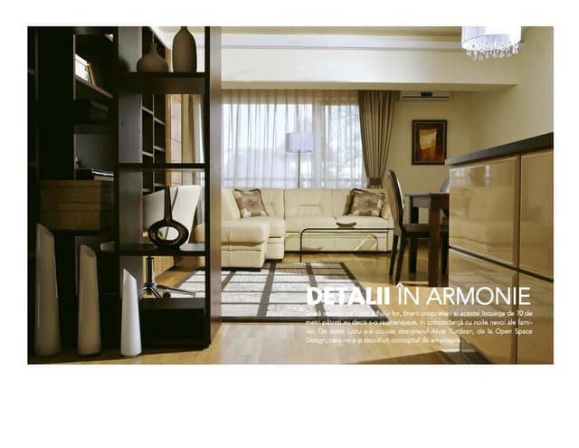 IDEAL DECOR - "Detalii in armonie" OPEN SPACE DESIGN