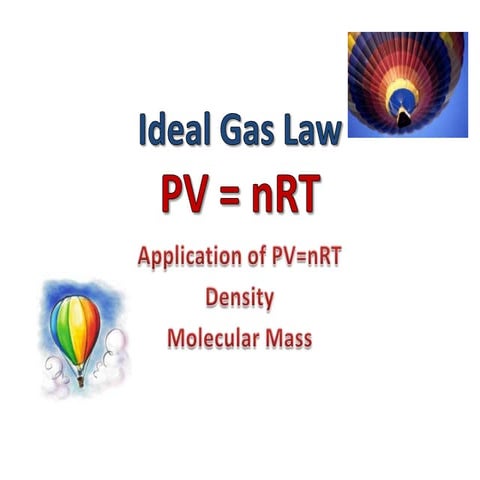 Ideal gas law practice mccpot