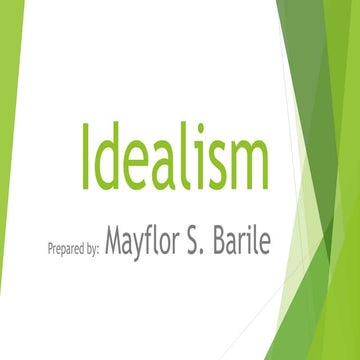 Idealism