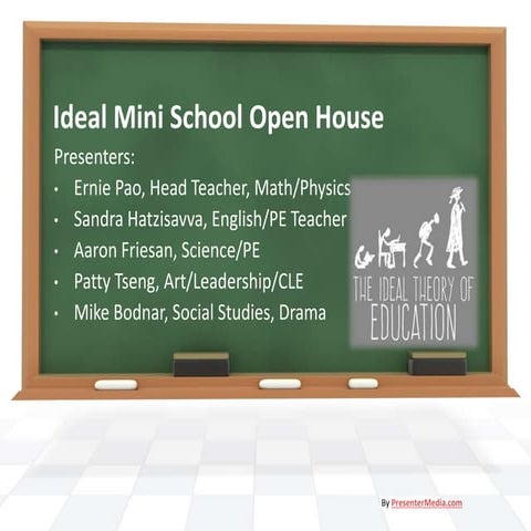 Ideal Mini School Open House 2019 20 (Teacher's Presentation) | PPTX