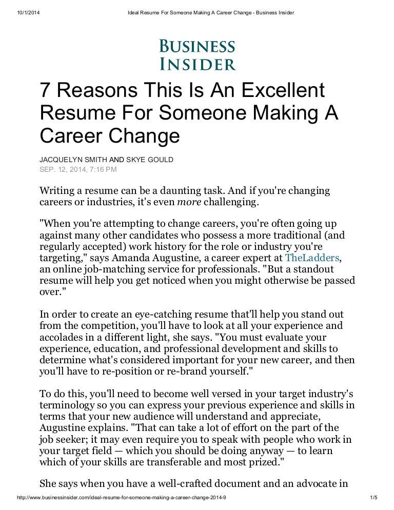 Professional resume writing jobs