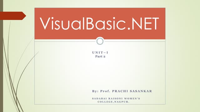 Ide and datatypes  vb-net-u-ii-p2