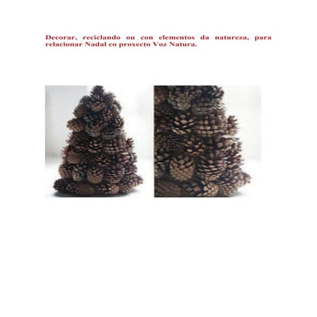 Ideas para decorar no nadal