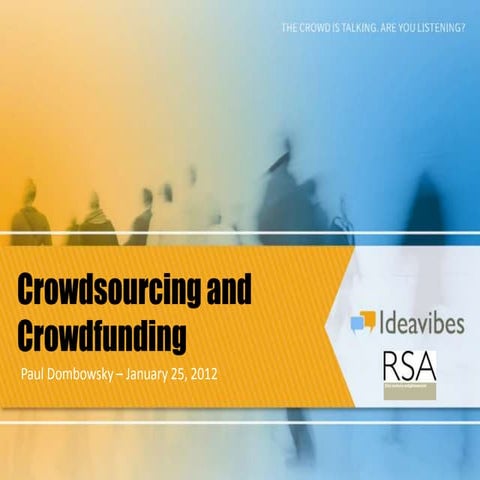 Ideavibes Presentation to RSA London