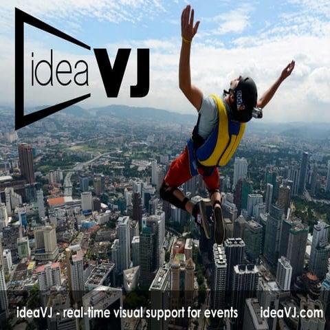 ideaVJ: realtime visualisation for events. Wow your event