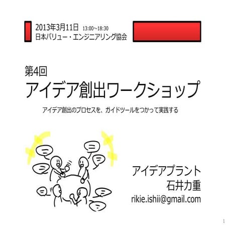 Ideawork tools workshop_2013311