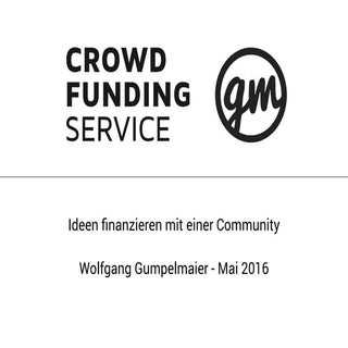 Ideen finanzieren mit einer Community
