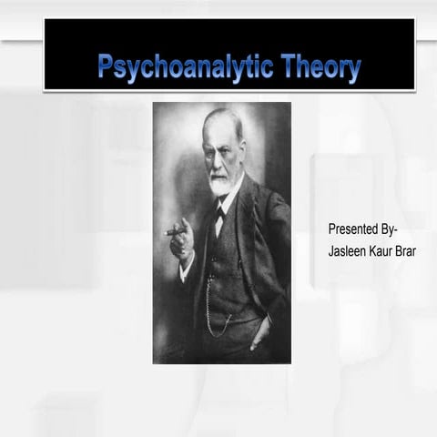 id ego superego sigmond f ppt  by sigmond frued