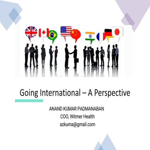 International Marketing 101 - how and why