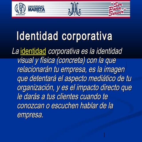 Identidad Corporativa